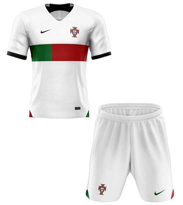 22/23 Kids Portugal Away Kit